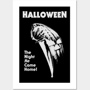 Halloween 1978 Micheal Myers Horror Movie Poster Design Posters and Art